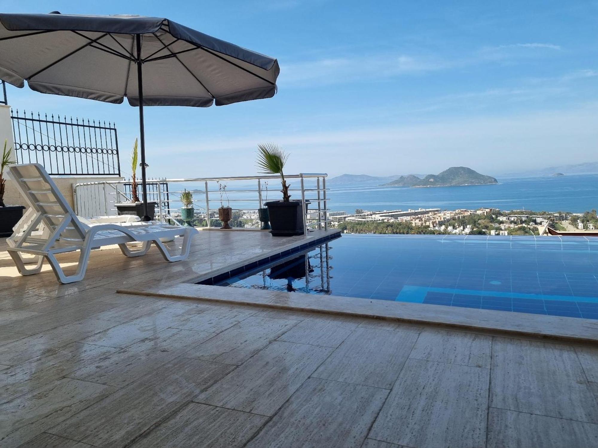 Bodrum Eason Villa & House 350M2 Full Sea View With Private Infinity Pool Εξωτερικό φωτογραφία