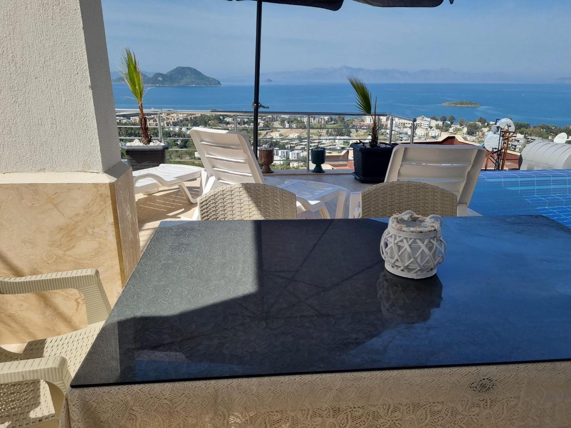 Bodrum Eason Villa & House 350M2 Full Sea View With Private Infinity Pool Εξωτερικό φωτογραφία